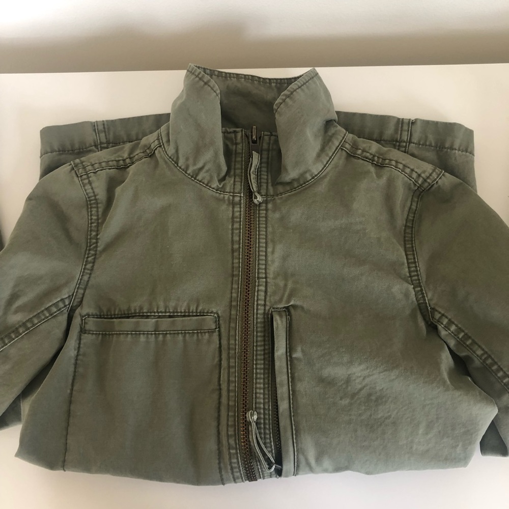 Madewell Olive Utility Jacket EUC - image 8